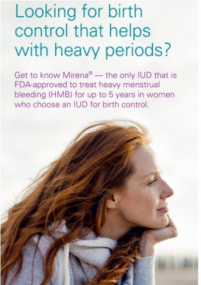 Het Hormoonspiraaltje: Mirena. Engels